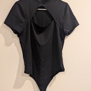 Abercrombie & Fitch Black V-Neck Top